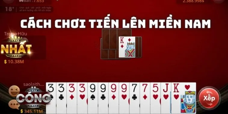 Khám Phá Cách Chơi Tiến Lên Miền Nam Nhà Cái U888 Thắng Lớn